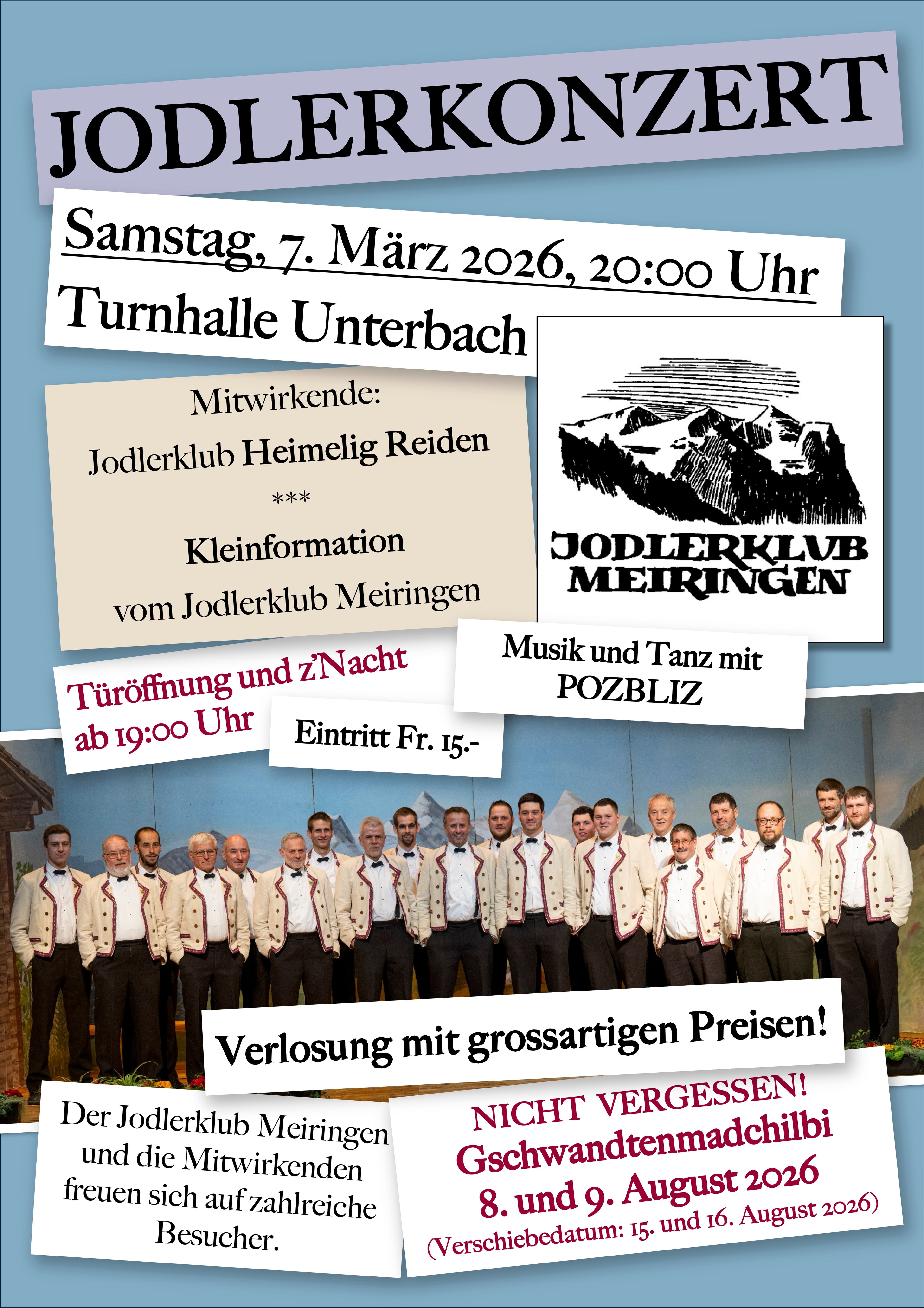 Jodlerkonzert 2026